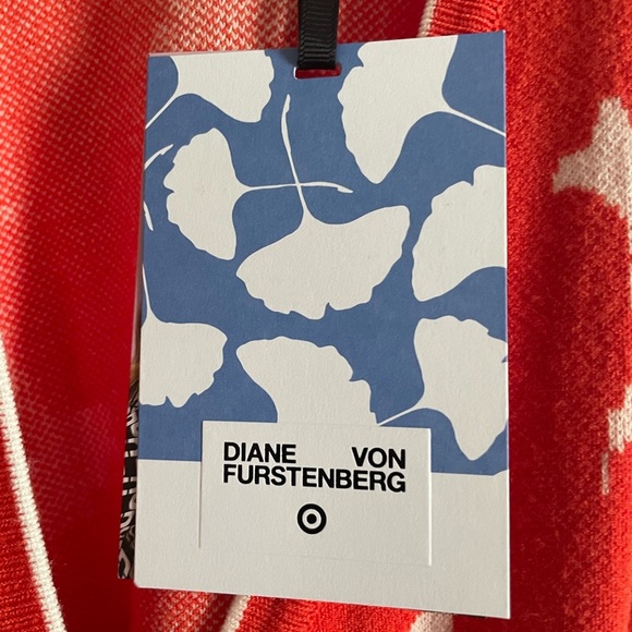 Diane Von Furstenberg X Target Collared Sleeveless Wrap Dress. New With Tags - Picture 10 of 11